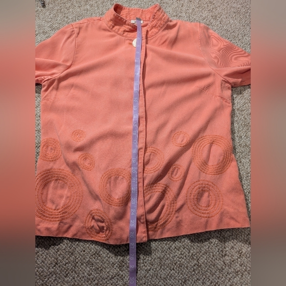 J Jill top button jacket, size Lp - Picture 6 of 8
